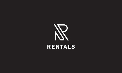 R logo for brands and businesses app branding design graphic design illustration logo