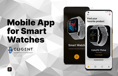 E-Commerce Platform for Smart Watches app design graphic design mobile app ui ux