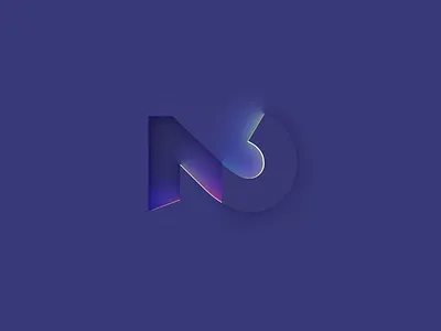 NativeTwo Brand - 3D 2 3d birdseye blender brand branding clever design emboss environment glow glowing lighting logo modern purple reverse shaders texture two