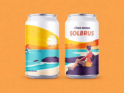 Can design branding can design graphic design illustration logo soda summer vector