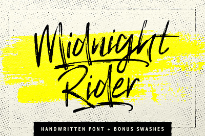 Midnight Rider design illustration
