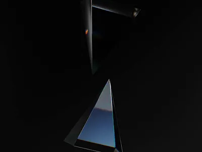 3D Abstract Shape Animation 3d 3danimation abstract animation blender blenderart c4d dispersion effect glass material loop motion object render shape simple