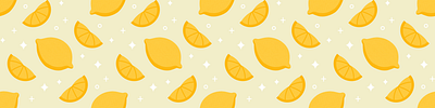 Lemons Pattern design graphic design illustration lemons pattern pattern design