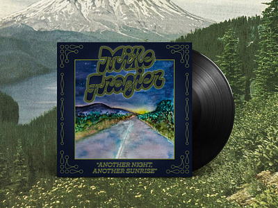 Mike Frazier Lettering & Album Artwork album art bands custom lettering graphic design hand lettered lettering lp music record cover typography vinyl