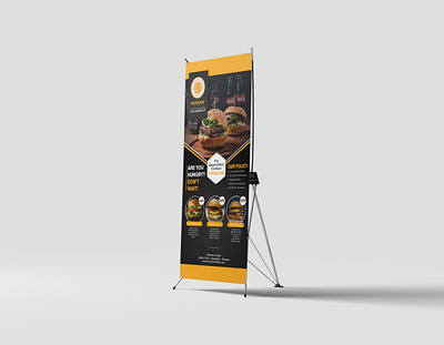 Standee Design 3d attractive branding design graphic design identity illustration logo marketing minimal modern motion graphics typography ui vector