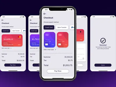 Checkout Screens checkout dailyui product design ui ux