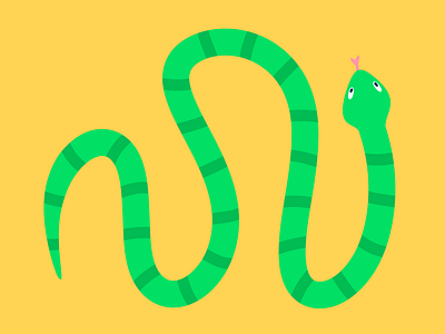 Snake Illustration animal childrens design illustration kidlit