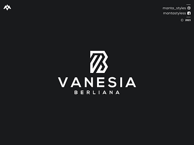 VANESIA BERLIANA branding design graphic design icon logo minimal vb logo