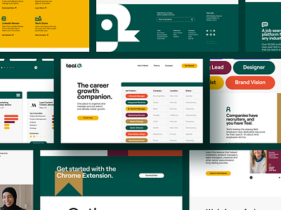 Teal branding design graphic design ui ux