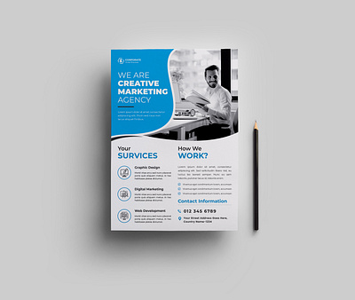 Corporate Flyer Templates Design 3d animation banner branding brochure brochure design business card corporate flyer design graphic design illustration logo motion graphics postcard design poster rackcard design rollup banner social media post design tri fold brochure design ui