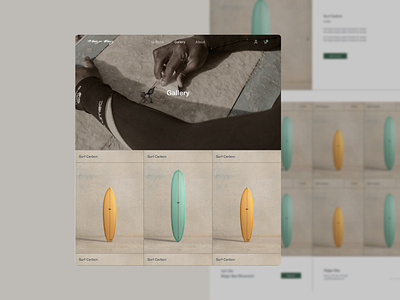 Surfing Landing eCommerce design ecommerce figma illustration landing surfing ui ux