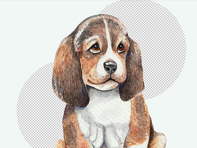 Cute Puppy. Watercolor drawing artwork baby shower beauty cartoon cute puppy design graphic design illustration isolated transparent background watercolor drawing