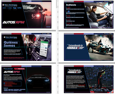 Media Kit para Revista Autos RPM editorial magazine media kit