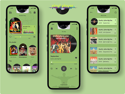 vinyl player design ui ux