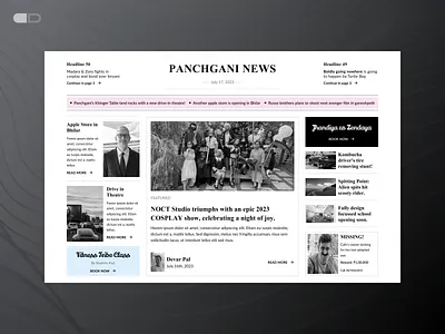 Newspaper Concept build build 2.0 design design inspiration designdrug inspiration newspaper newspaper design newspaper layout ui ux watchmegrow