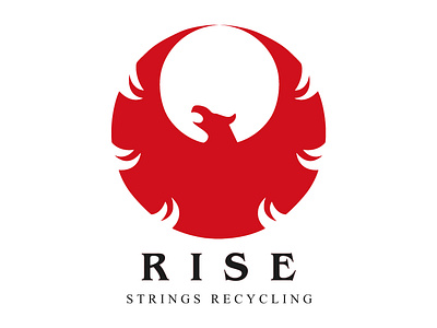 Rise Strings recycling - Brand Identity branding graphic design logo vector