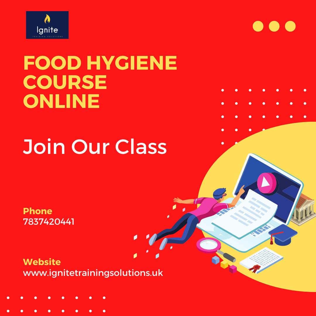 Food hygiene course online with these levels 1, 2, & 3 by