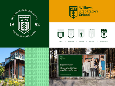 Willows Preparatory School | Brand Design brand design brand identity brand mark branding design graphic design identity design logo logo design logomark visual identity