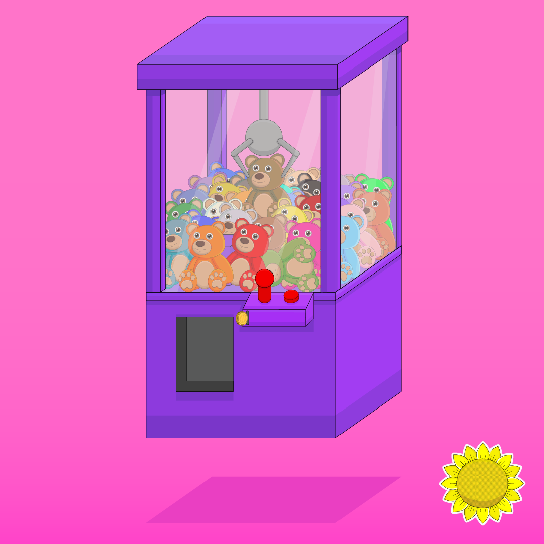 Teddybear claw machine 🧸 by Sunflower 26 | animation studio on Dribbble