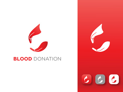 Blood Donation Logo agency blood blood donation logo branding design donation graphic design logo logo design mdyousuffb nonprofit