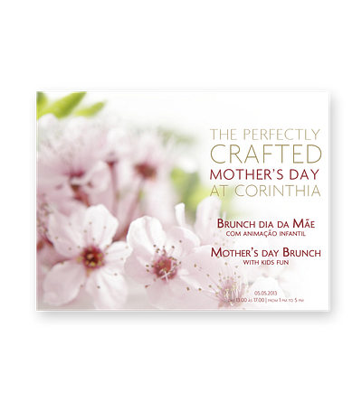 Brand Position | Mother’s day campaign design branding brochure campaign create design creativity design flyer graphic design hotel indesign layout marketing mothers day