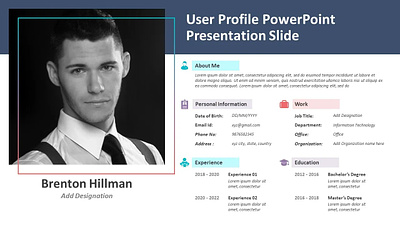 User Profile PowerPoint Presentation Slide 3d creative powerpoint templates powerpoint design powerpoint presentation powerpoint presentation slides powerpoint templates presentation design presentation template user