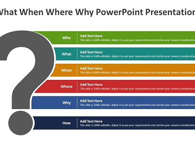 Who What When Where Why PowerPoint Presentation Template 5w1h creative powerpoint templates powerpoint design powerpoint presentation powerpoint presentation slides powerpoint templates presentation design presentation template