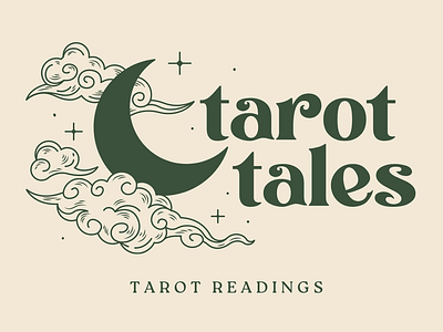 Tarot Tales Branding branding design digital art graphic design illustration logo typography vector