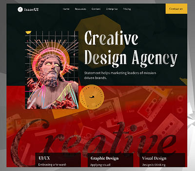 Landing Page app branding design design agency graphic design landi landing page logo ui ux