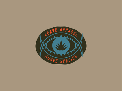 AGAVE APPAREL agave apparel brand badge brand assets brand identity branding clothing brand design graphic design logo maguey mexico mezcal tequila