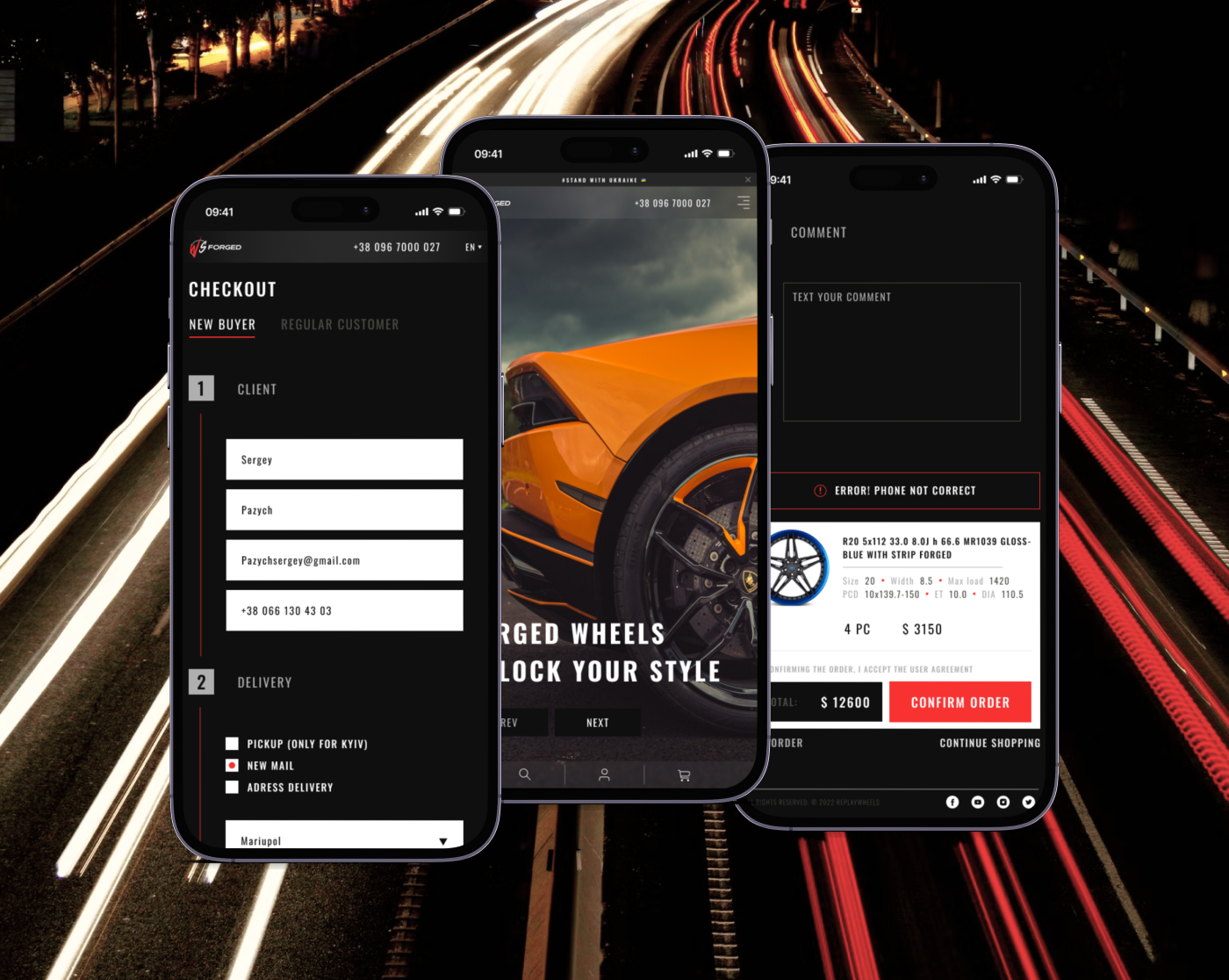 Website mobile ui ux design - Checkout page | 💛💙 branding design design. e commerce eccomerce project ecom ecommerce figma graphic design landing landing page logo mobile movile version ui ui ux uix ux web design while