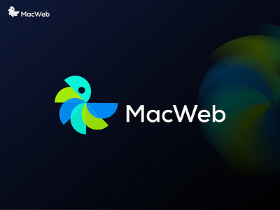 Macaweb animal bird brand identity branding colorful custom logo design gradient graphic design icon logo logo designer macaw logo memorable minimal unique vector web logo