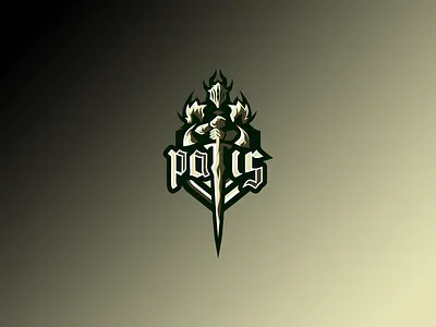 Paris - Mascot Logo Design design esport logo graphic design knight logo logo logo design mascot mascot logo mascot logo design