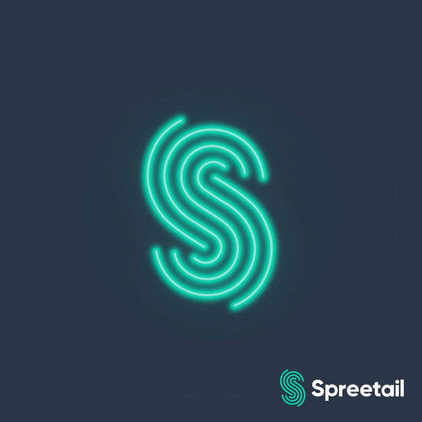 Spreetail Neon Box Animation animation brand logo neon