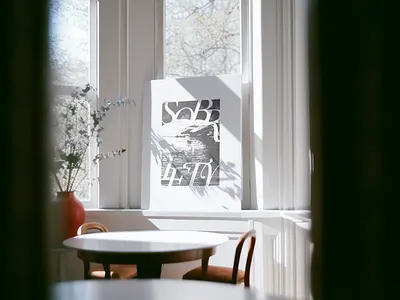 Sobriety Poster Design poster poster design sobriety type type design typography