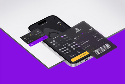 Passtick mobile application branding graphic design logo ui