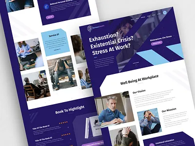 Burnout Health - Website Design & Development design mobile friendly ui ux web web design web development website website design website development