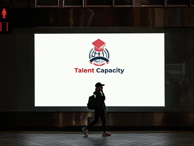 Talent Capacity 3d branding corporate creative design designer luckey graphic design graphic designer illustration logo logo designer motion graphics talent capacity template vector