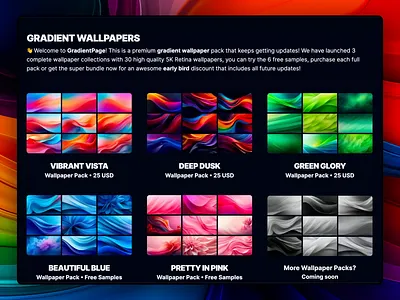 Gradient Wallpapers background gradient gradient wallpapers graphic design image ui wallpapers