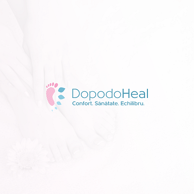Logo For Podology Center health logo podology