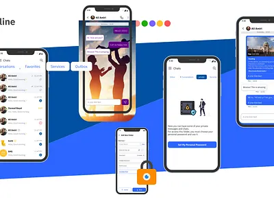 new messanger(case study) branding ux