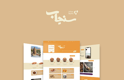 Sanjab Nuts 3d animation branding graphic design logo motion graphics ui