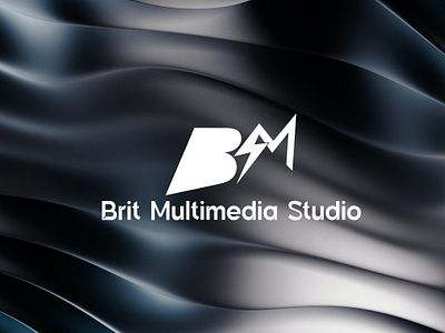 BRIT MULTIMEDIA STUDIO LOGO branding design logo ui vector