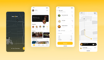 Food Delivery app delivery design fooddelivey ui