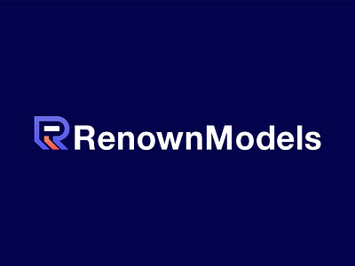 RenownModels - Logo Design app icon branding colorful custom logo design graphic design illustration logo logo design sleek ui ux vector