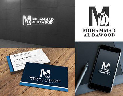 MD/ My Personal Logo branding graphic design illustration logo