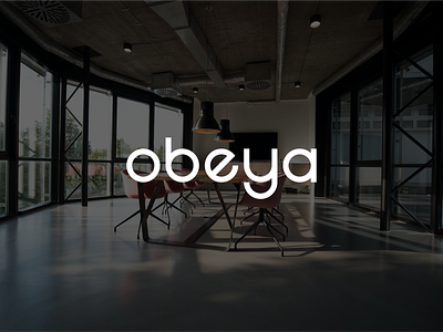 Obeya branding design graphic design logo