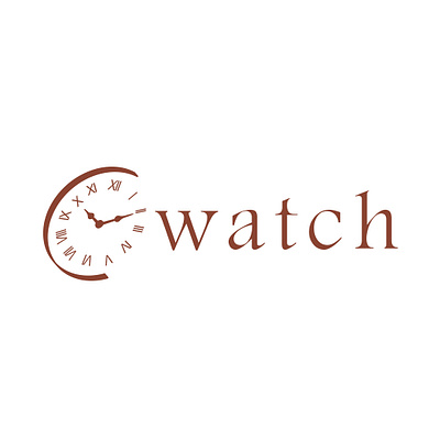 C watch logo adobe illustrator branding graphic design illustration logo photoshop