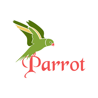 Parrot logo adobe illustrator branding graphic design illustration logo photoshop vector