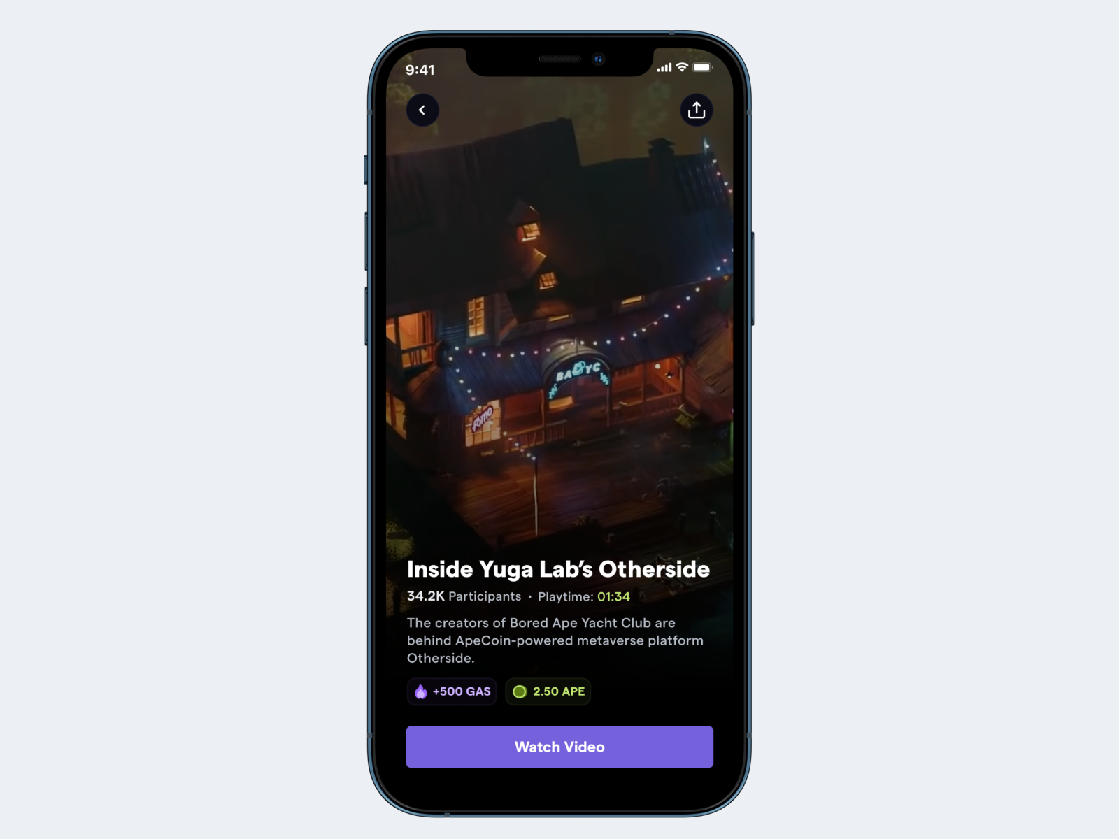 Socialfi: Watch to Earn Interaction animation blockchain crypto interaction mobile motion social ui video player web3